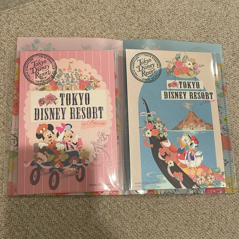 Tokyo Disney postcards - new